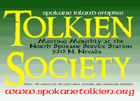 Next Tolkien Society Meeting November 13th 4-6 pm.