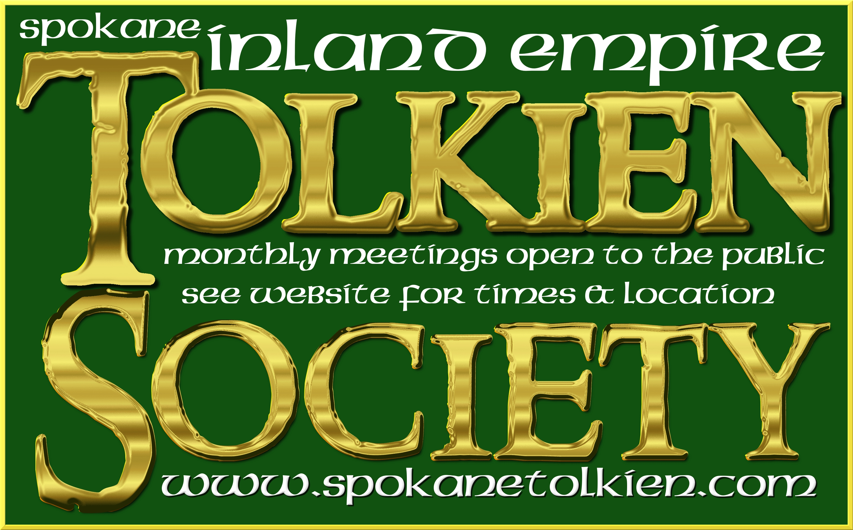 Reminder: Eä Tolkien Society Meeting November 19, 2016, 1 pm Pacific Time