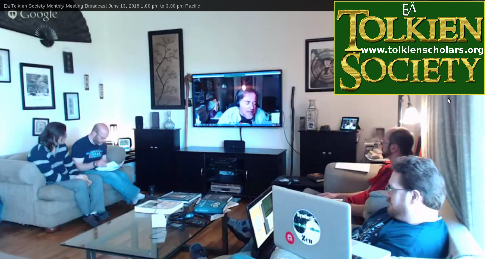 Eä Tolkien Society Monthly Meeting Notes, May 2016
